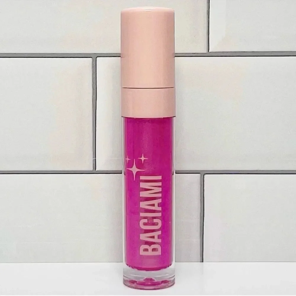 Baciami Lips Barbie High Shine & Extra Sparkly Lipgloss